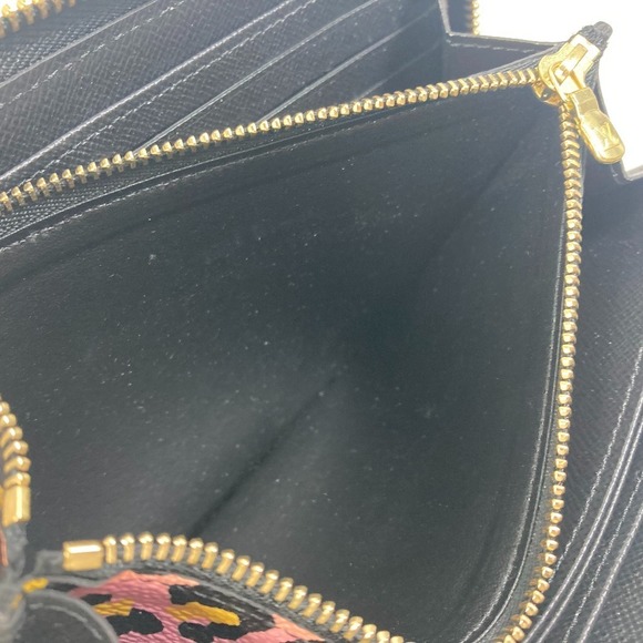 Louis Vuitton Heart Zippy Wallet Monogram Animal Long Wallet Noir Black - Picture 10 of 10